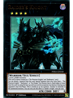 Raider's Knight - PHRA-EN040 - Ultra Rare 