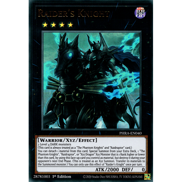 Raider's Knight - PHRA-EN040 - Ultra Rare 