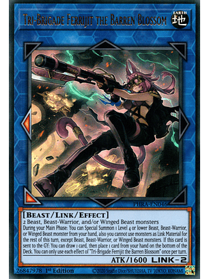 Tri-Brigade Ferrijit the Barren Blossom - PHRA-EN046 - Ultra Rare
