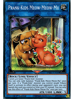 Prank-Kids Meow-Meow-Mu - PHRA-EN049 - Super Rare