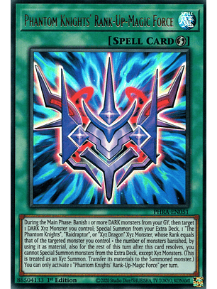 Phantom Knights' Rank-Up-Magic Force - PHRA-EN051 - Ultra Rare 
