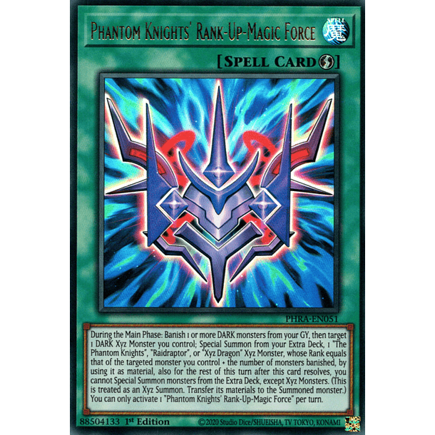 Phantom Knights' Rank-Up-Magic Force - PHRA-EN051 - Ultra Rare 
