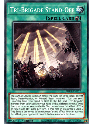 Tri-Brigade Stand-Off - PHRA-EN052 - Common