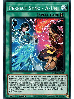 Perfect Sync - A-Un - PHRA-EN058 - Super Rare