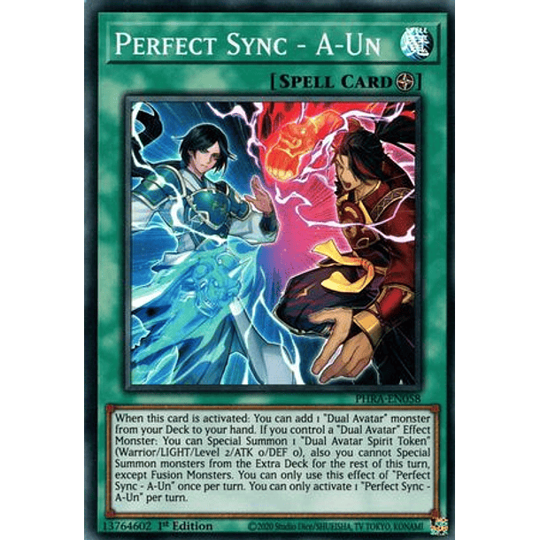 Perfect Sync - A-Un - PHRA-EN058 - Super Rare