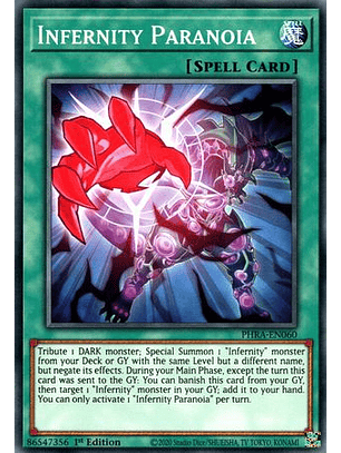 Infernity Paranoia - PHRA-EN060 - Common