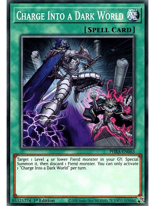 Charge Into a Dark World - PHRA-EN063 - Common 