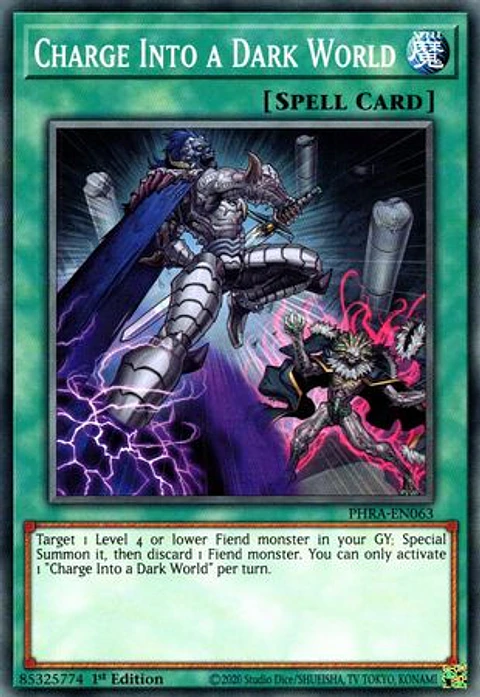 Charge Into a Dark World - PHRA-EN063 - Common 