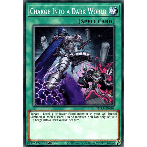 Charge Into a Dark World - PHRA-EN063 - Common 