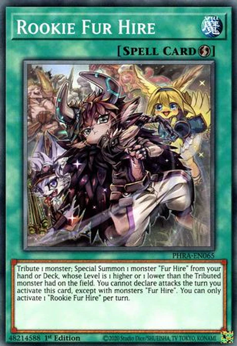 Rookie Fur Hire - PHRA-EN065 - Common