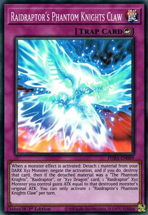 Raidraptor's Phantom Knights Claw - PHRA-EN069 - Super Rare