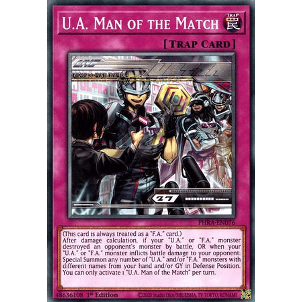 U.A. Man of the Match - PHRA-EN076 - Common