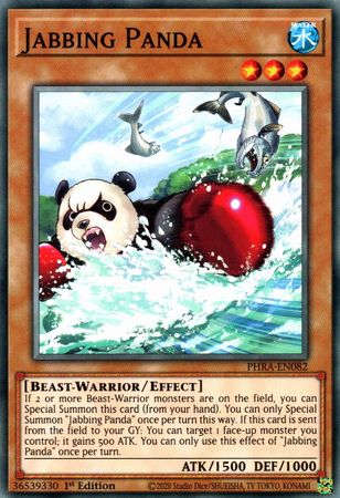 Jabbing Panda - PHRA-EN082 - Common 1