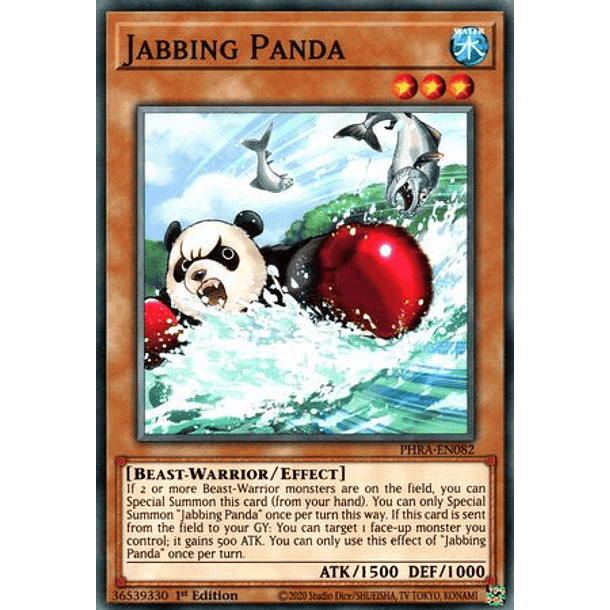 Jabbing Panda - PHRA-EN082 - Common