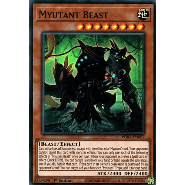 Myutant Beast - PHRA-EN087 - Super Rare