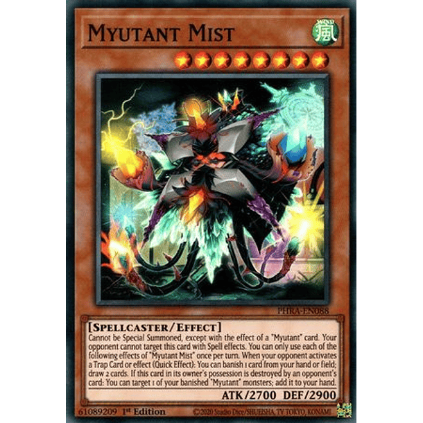 Myutant Mist - PHRA-EN088 - Super Rare