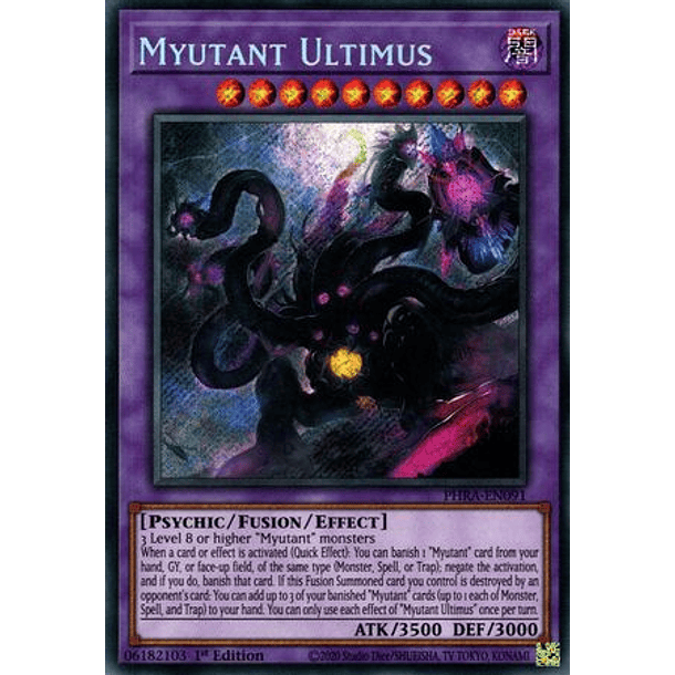 Myutant Ultimus - PHRA-EN091 - Secret Rare