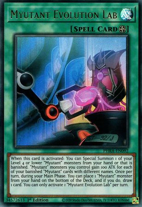 Myutant Evolution Lab - PHRA-EN092 - Ultra Rare