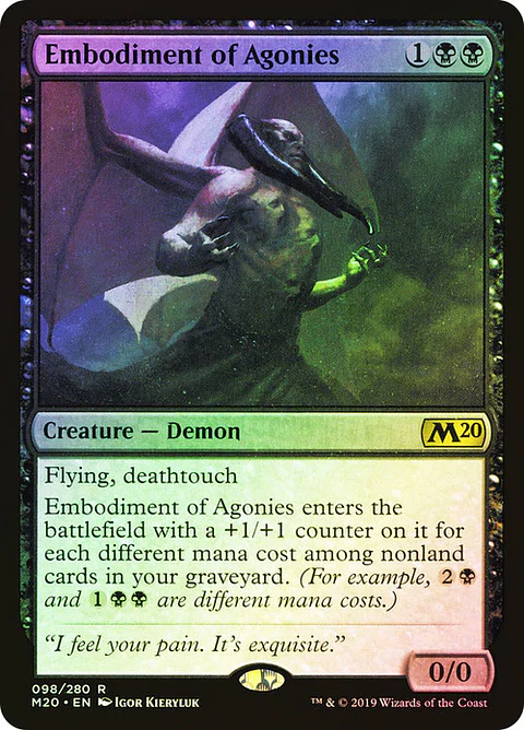 Embodiment of Agonies - M20 - R ★