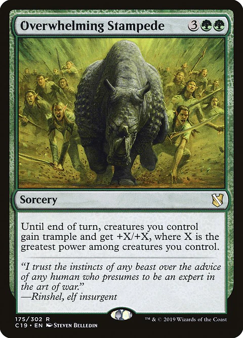 Overwhelming Stampede - C19 - R 