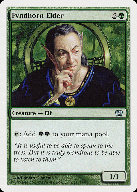 Fyndhorn Elder - 8TH - U 