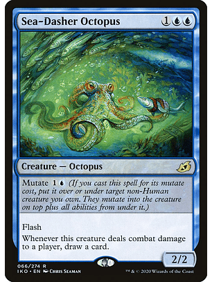 Sea-Dasher Octopus - IKO - R 
