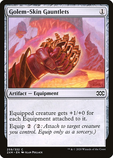 Golem-Skin Gauntlets - 2XM - C