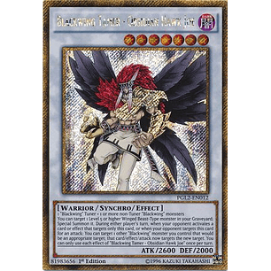 Blackwing Tamer - Obsidian Hawk Joe - PGL2-EN012 - Gold Secret Rare