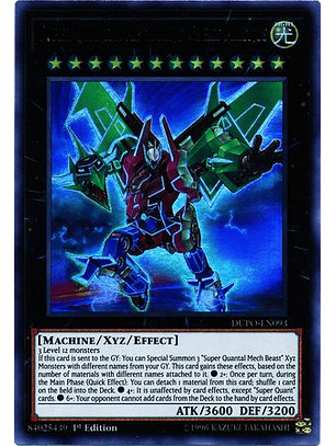 Super Quantal Mech King Great Magnus - DUPO-EN093 - Ultra Rare 