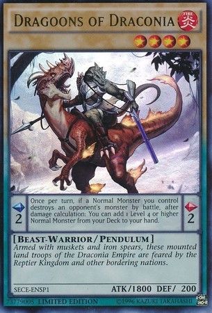 Dragoons of Draconia SECE-ENSP1 - Super Rare 1