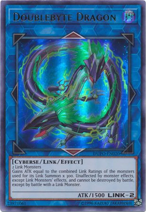 Doublebyte Dragon - DUPO-EN020 - Ultra Rare
