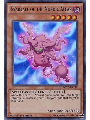 Svartalf of the Nordic Alfar - LC5D-EN182 - Ultra Rare