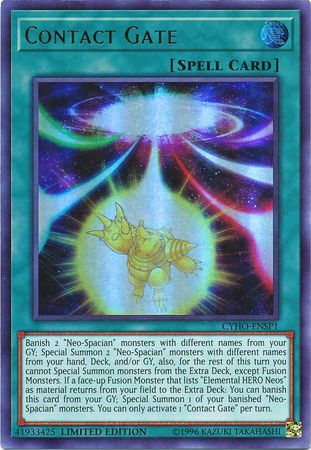 Contact Gate - CYHO-ENSP1 - Ultra Rare Limited Edition 1