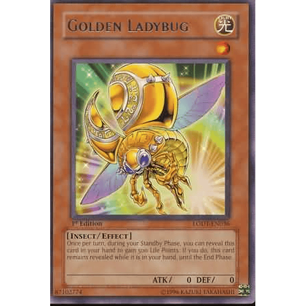 Golden Ladybug - LODT-EN036 - Rare 1st Edition