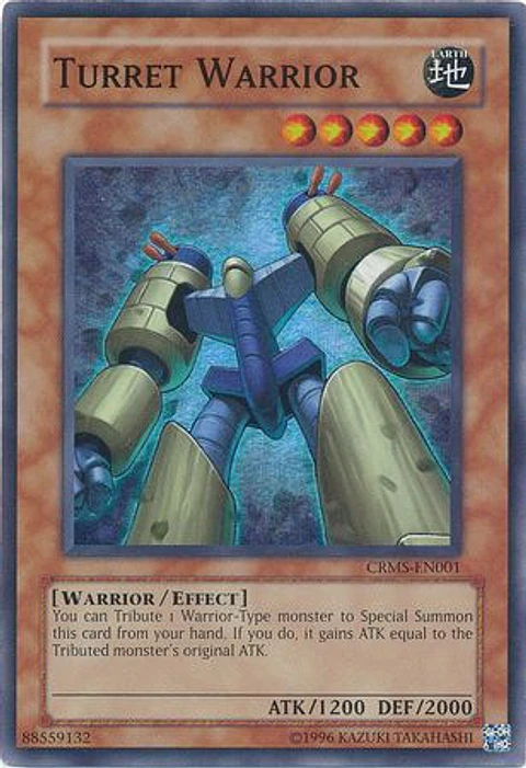 Turret Warrior - CRMS-EN001 - Super Rare