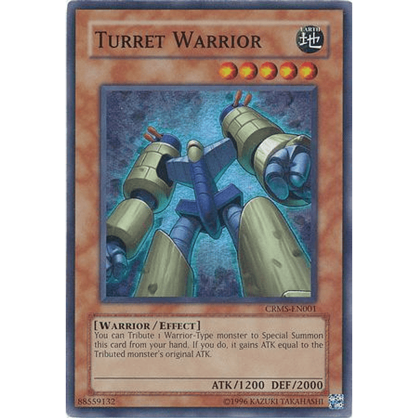 Turret Warrior - CRMS-EN001 - Super Rare