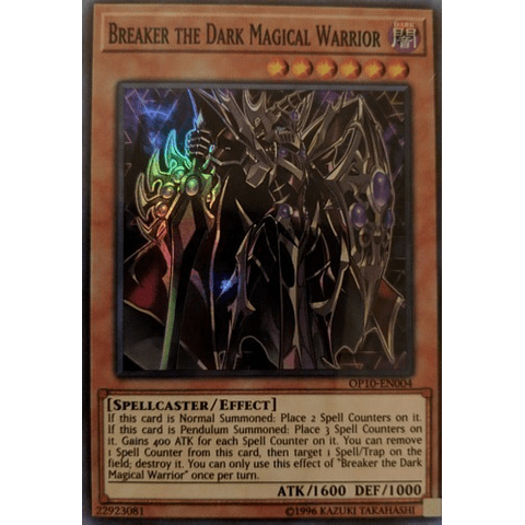 Breaker the Dark Magical Warrior - OP10-EN004 Super Rare 1