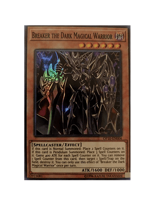 Breaker the Dark Magical Warrior - OP10-EN004 Super Rare