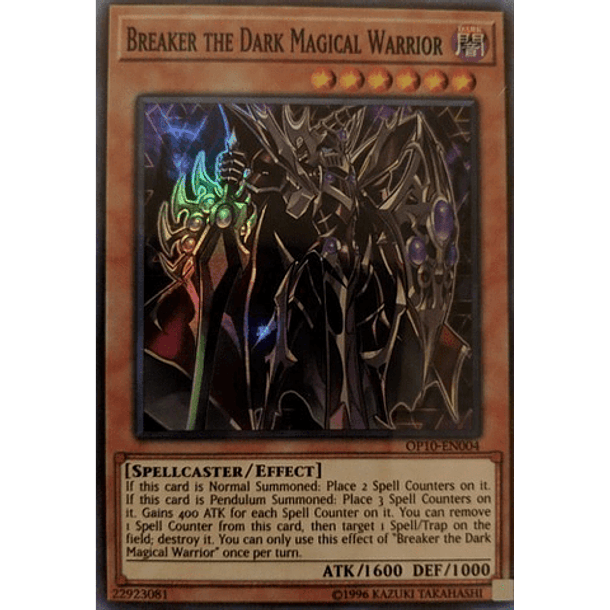 Breaker the Dark Magical Warrior - OP10-EN004 Super Rare