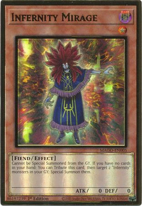 Infernity Mirage - MAGO-EN005 - Premium Gold Rare