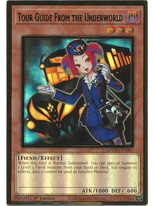 Tour Guide From the Underworld - MAGO-EN007 - Premium Gold Rare
