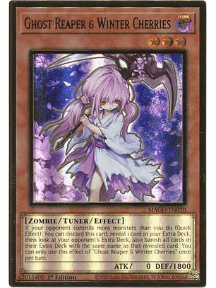 Ghost Reaper & Winter Cherries - MAGO-EN010 - Premium Gold Rare