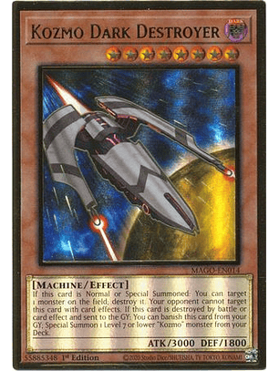 Kozmo Dark Destroyer - MAGO-EN014 - Premium Gold Rare
