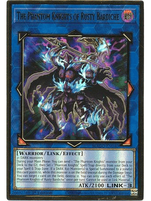The Phantom Knights of Rusty Bardiche - MAGO-EN040 - Premium Gold Rare