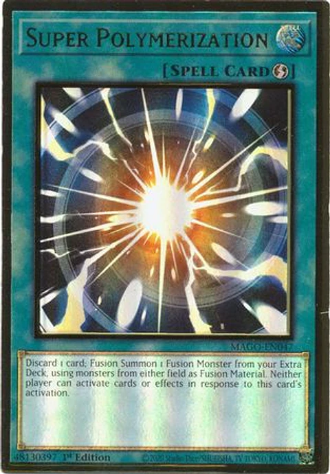Super Polymerization - MAGO-EN047 - Premium Gold Rare