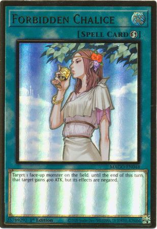 Forbidden Chalice - MAGO-EN048 - Premium Gold Rare 1