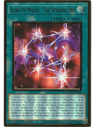 Rank-Up-Magic - The Seventh One - MAGO-EN049 - Premium Gold Rare