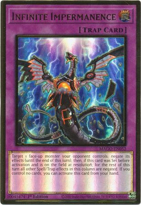 Infinite Impermanence - MAGO-EN052 - Premium Gold Rare