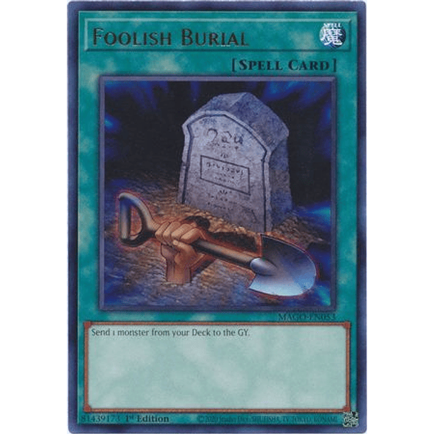 Foolish Burial - MAGO-EN053 - Rare