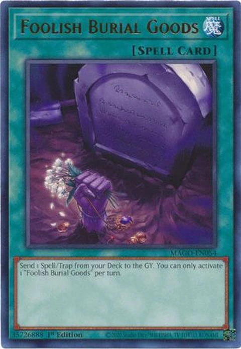 Foolish Burial Goods - MAGO-EN054 - Rare